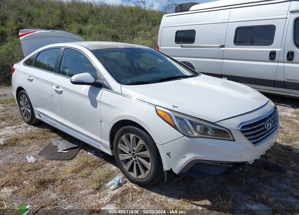 2016 HYUNDAI SONATA SPORT VIN: 5NPE34AF9GH305310
