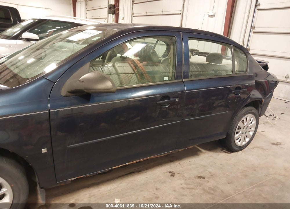 2009 CHEVROLET COBALT LS VIN: 1G1AS58H397107398