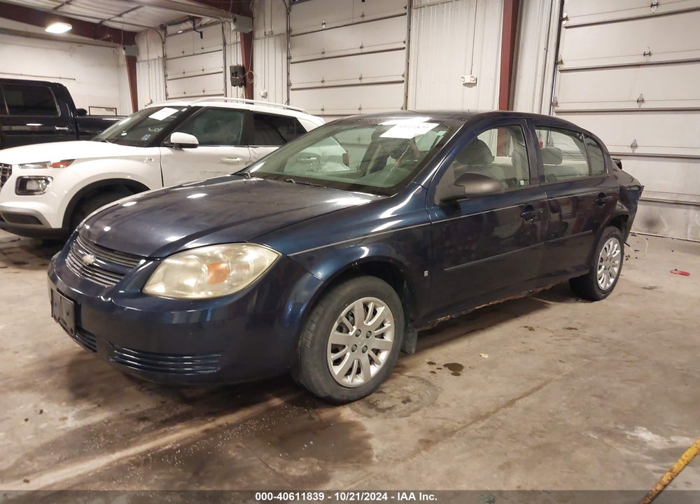 2009 CHEVROLET COBALT LS VIN: 1G1AS58H397107398