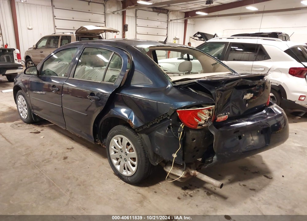 2009 CHEVROLET COBALT LS VIN: 1G1AS58H397107398