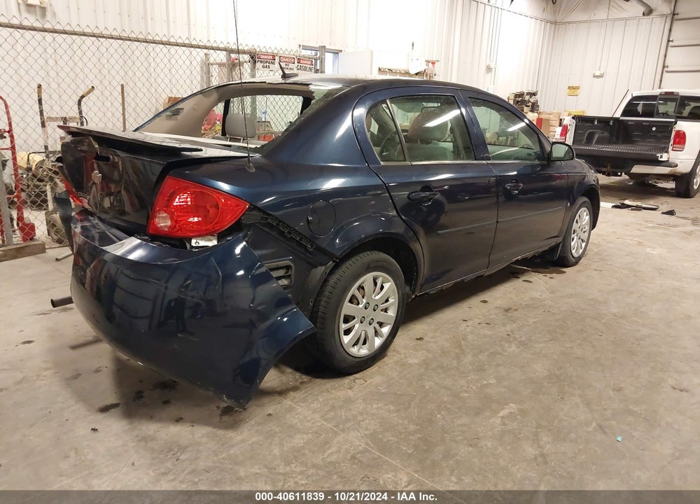 2009 CHEVROLET COBALT LS VIN: 1G1AS58H397107398