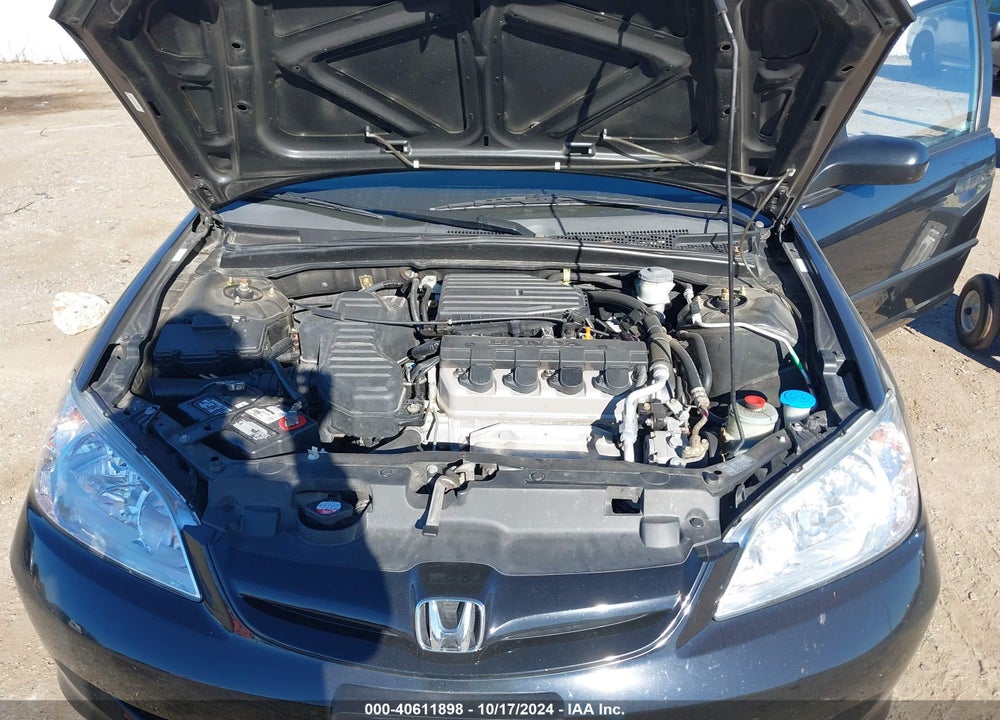 2005 HONDA CIVIC VP VIN: 2HGES164X5H620925