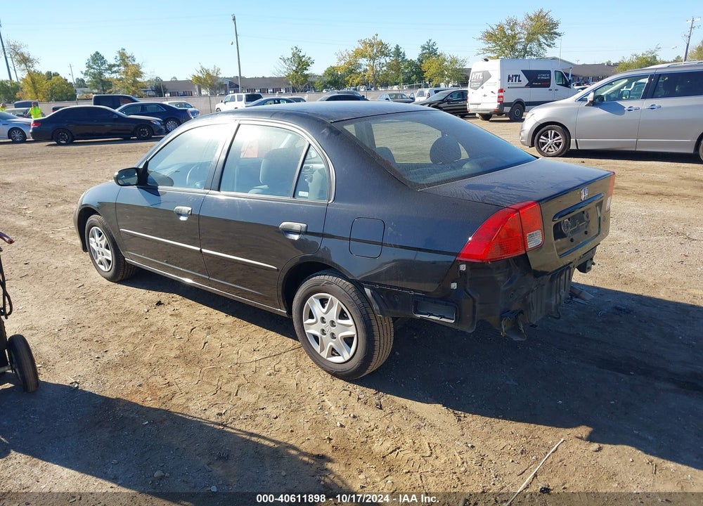 2005 HONDA CIVIC VP VIN: 2HGES164X5H620925