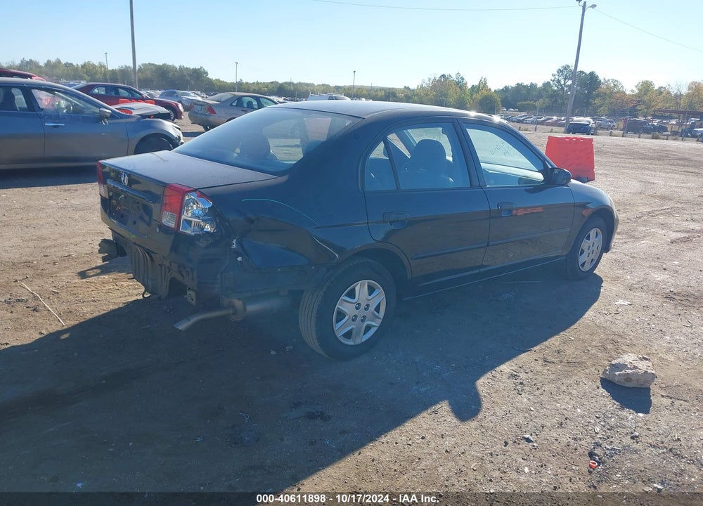 2005 HONDA CIVIC VP VIN: 2HGES164X5H620925