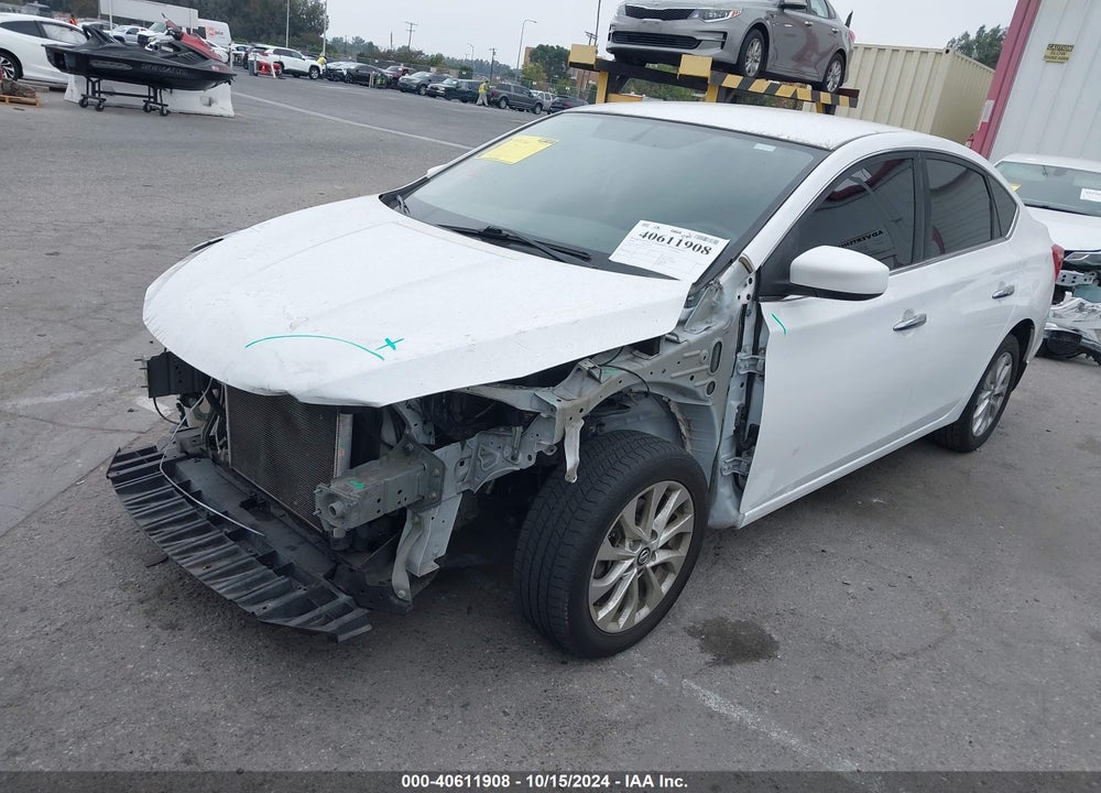 2018 NISSAN SENTRA S VIN: 3N1AB7AP8JY213310