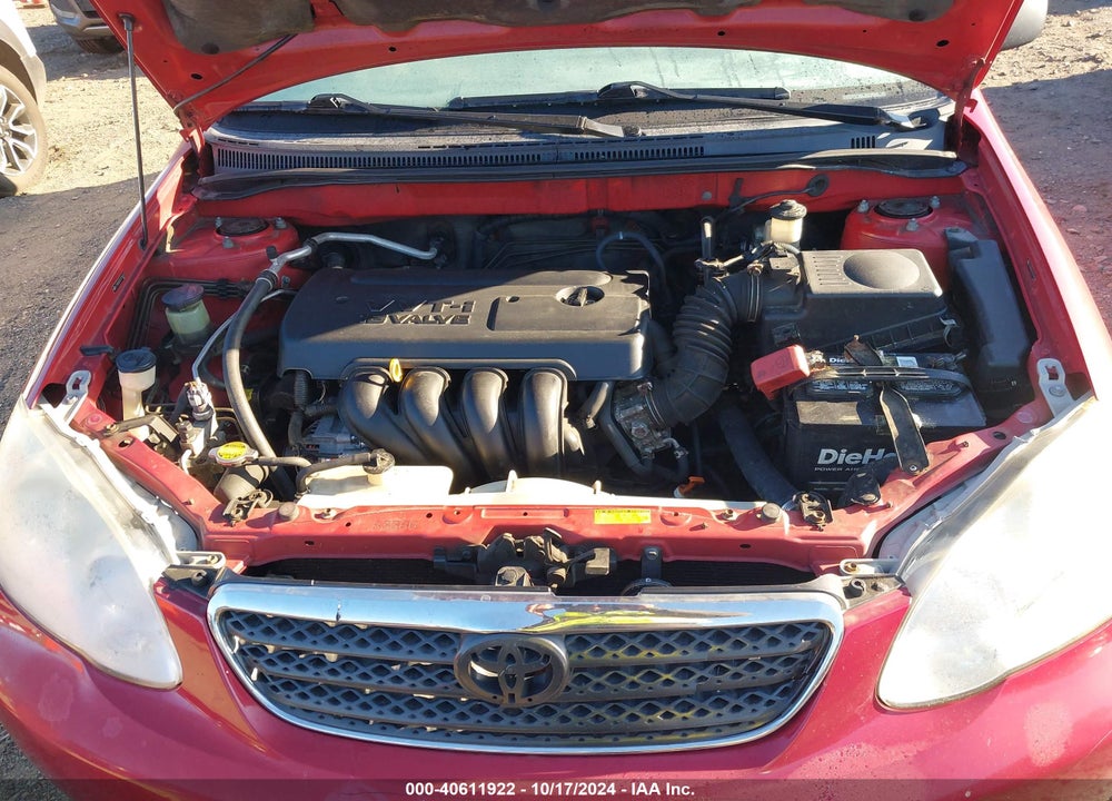 2007 TOYOTA COROLLA LE VIN: 2T1BR32E57C740412