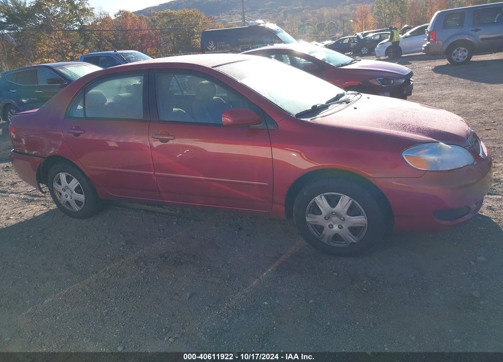 2007 TOYOTA COROLLA LE VIN: 2T1BR32E57C740412