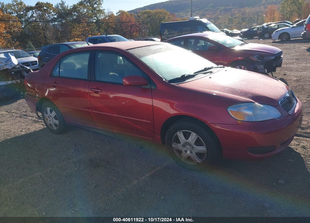 2007 TOYOTA COROLLA LE VIN: 2T1BR32E57C740412