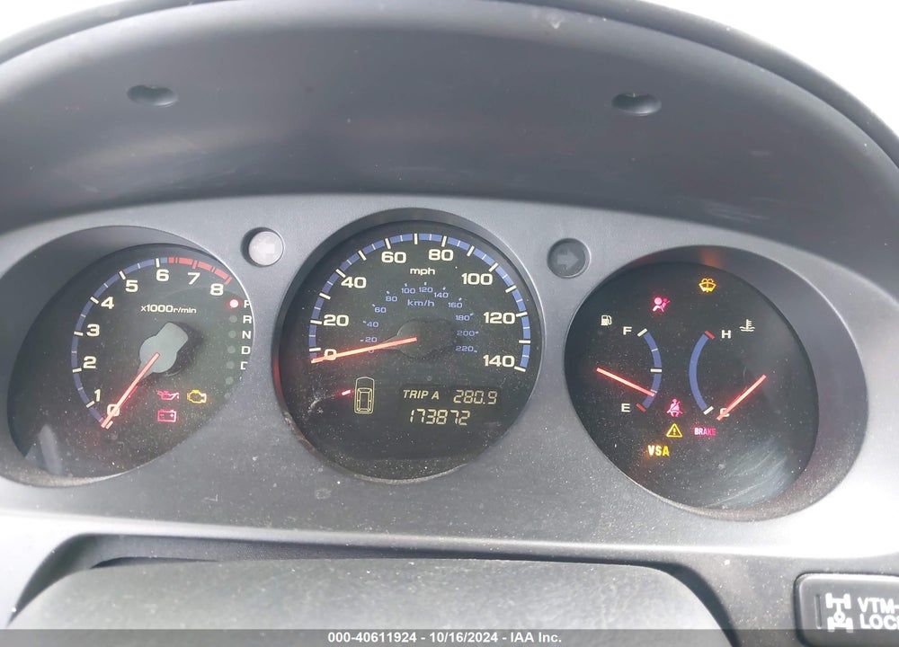 2005 ACURA MDX VIN: 2HNYD18885H537817