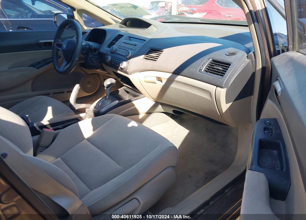 2009 HONDA CIVIC LX VIN: 2HGFA16559H546707