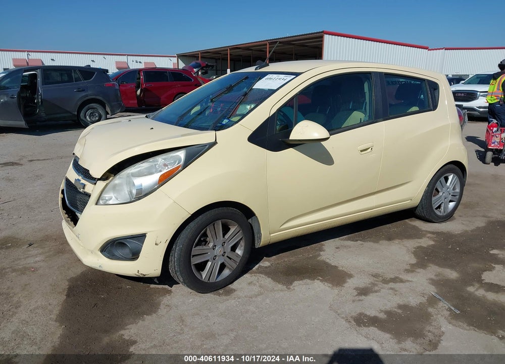 2013 CHEVROLET SPARK LS AUTO VIN: KL8CB6S98DC542725