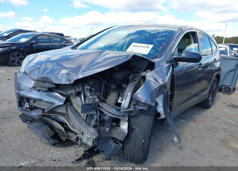 2016 HONDA CR-V SE VIN: 5J6RM4H44GL094140