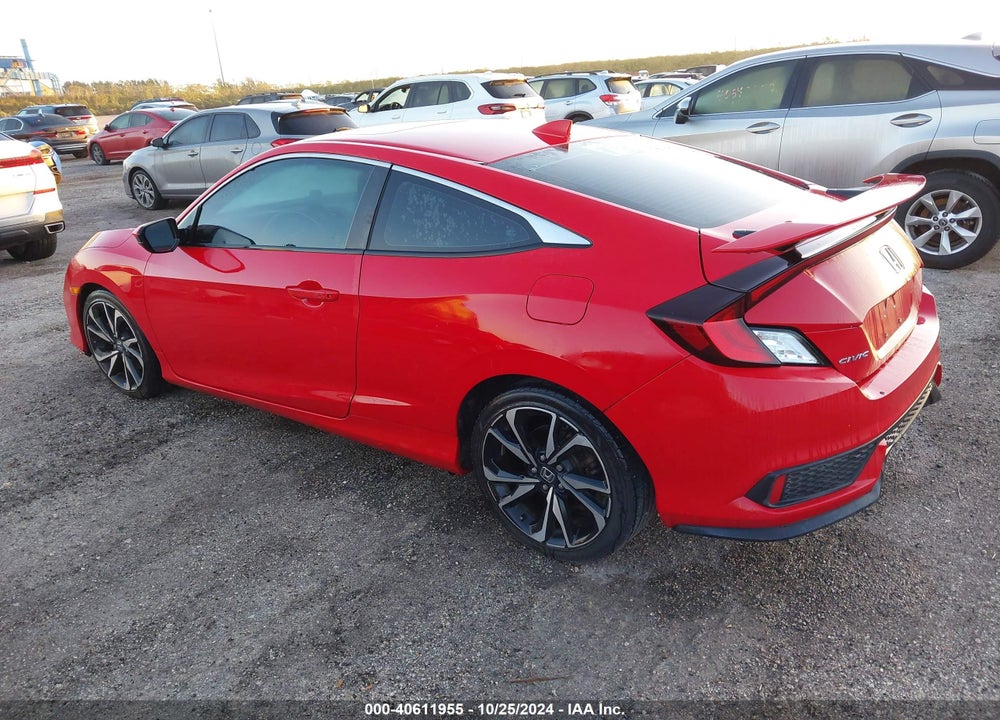 2018 HONDA CIVIC SI VIN: 2HGFC3A50JH753166