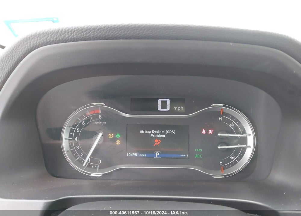 2017 HONDA PILOT TOURING VIN: 5FNYF5H99HB011657