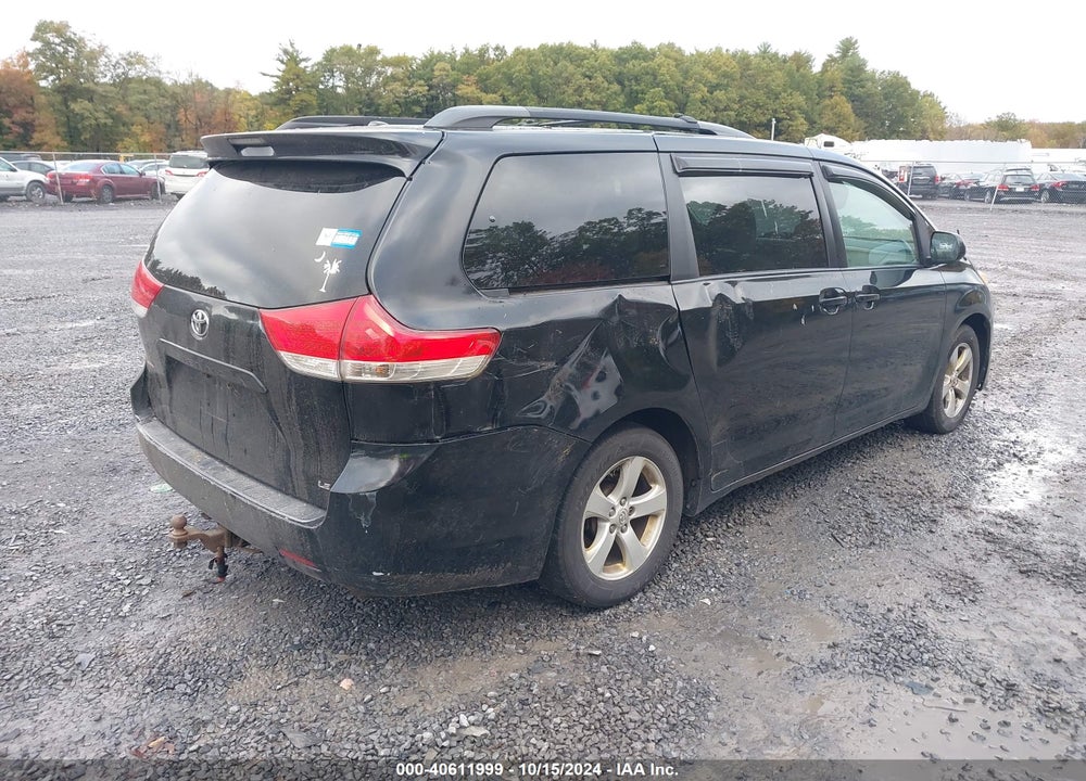 2011 TOYOTA SIENNA LE V6 VIN: 5TDKK3DC5BS105254