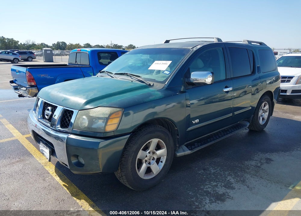2005 NISSAN ARMADA SE VIN: 5N1AA08A45N729705
