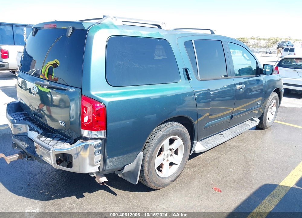 2005 NISSAN ARMADA SE VIN: 5N1AA08A45N729705