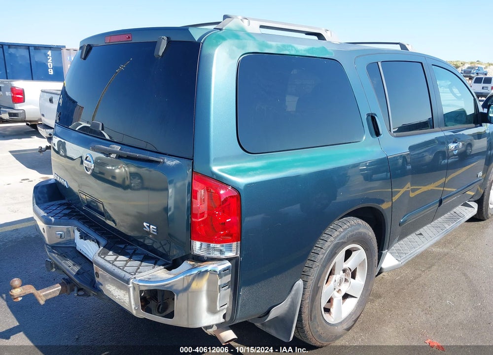 2005 NISSAN ARMADA SE VIN: 5N1AA08A45N729705