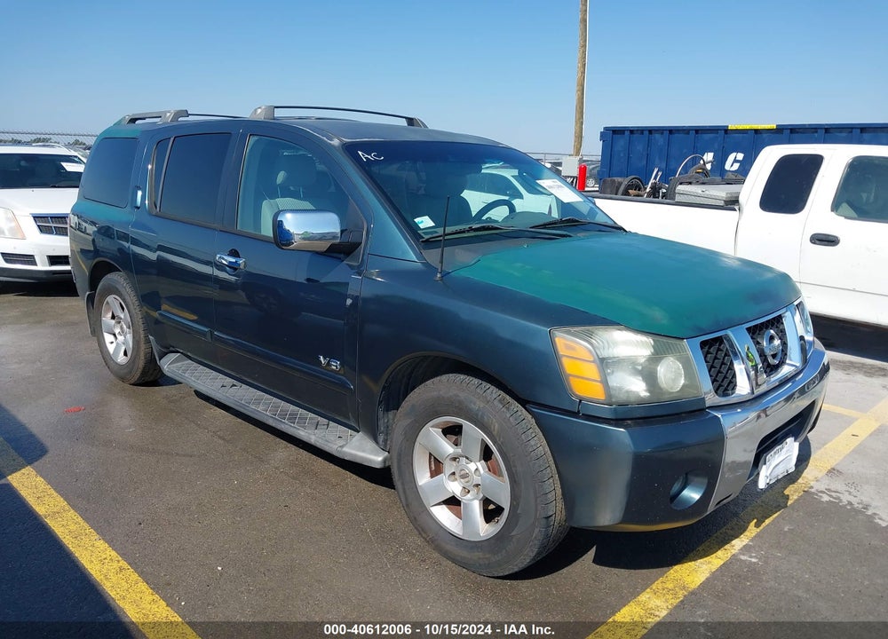 2005 NISSAN ARMADA SE VIN: 5N1AA08A45N729705