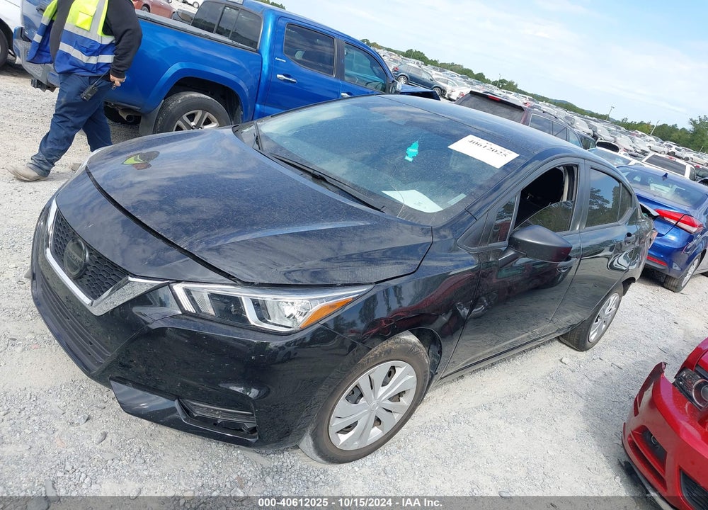 2021 NISSAN VERSA S XTRONIC CVT VIN: 3N1CN8DV2ML903801