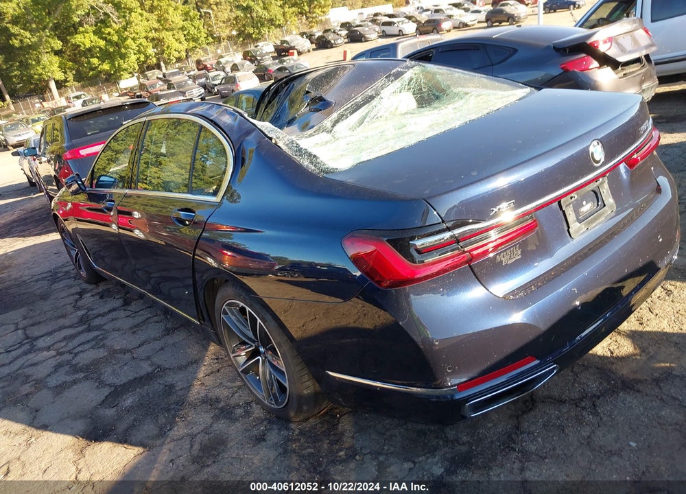 2020 BMW 750I XDRIVE VIN: WBA7U2C01LGM27898