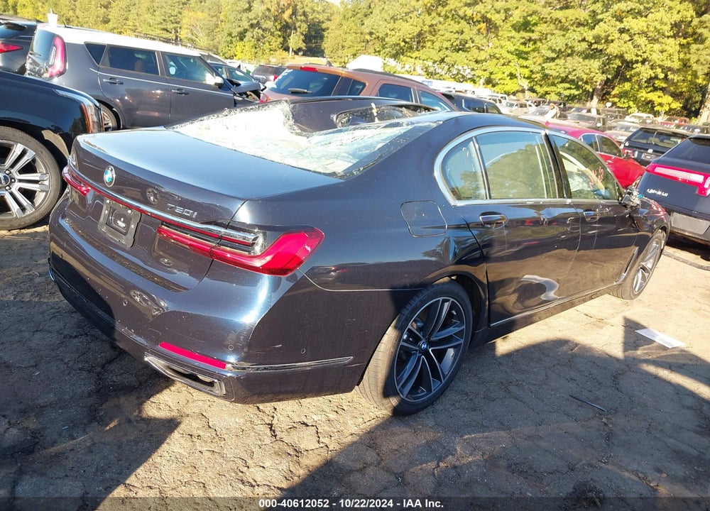 2020 BMW 750I XDRIVE VIN: WBA7U2C01LGM27898