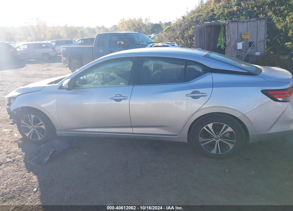 2022 NISSAN SENTRA VIN: 3N1AB8CV0NY274657