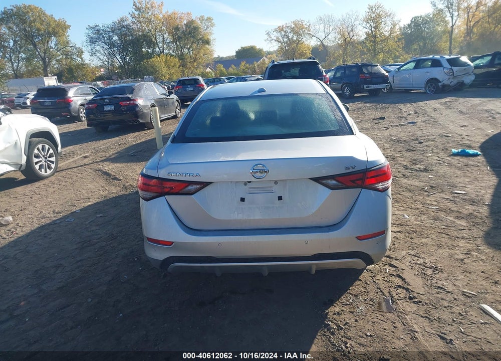 2022 NISSAN SENTRA VIN: 3N1AB8CV0NY274657