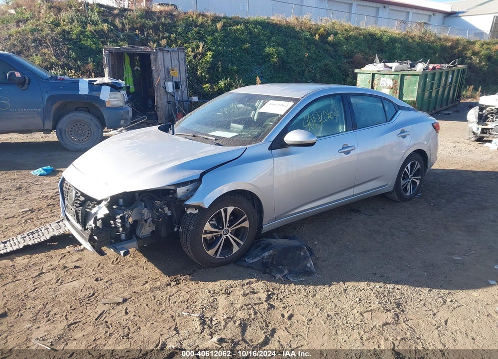 2022 NISSAN SENTRA VIN: 3N1AB8CV0NY274657
