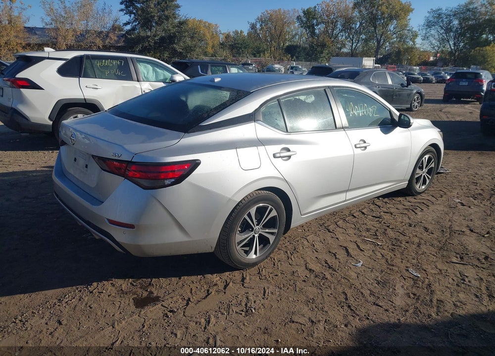 2022 NISSAN SENTRA VIN: 3N1AB8CV0NY274657