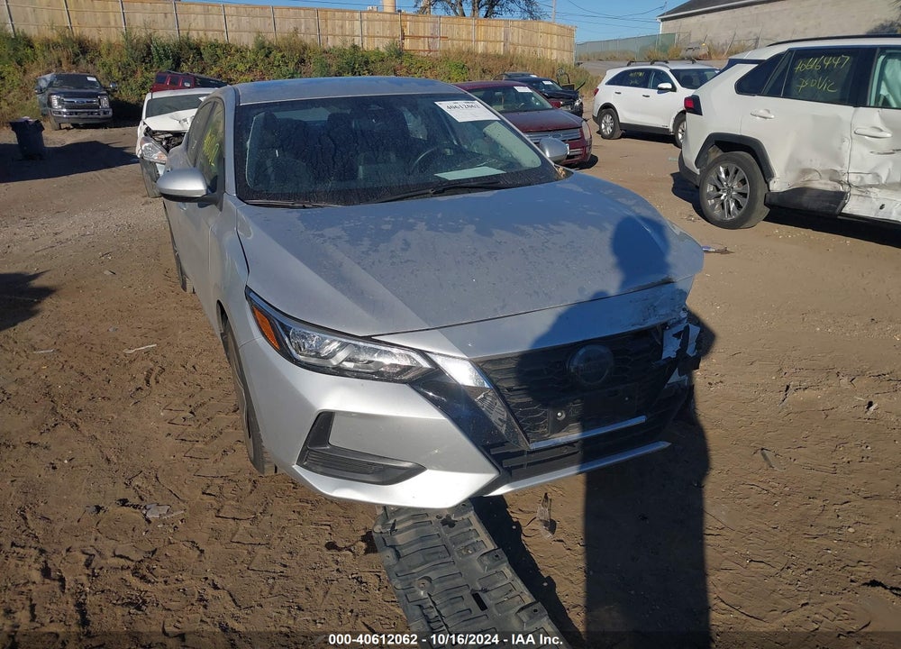 2022 NISSAN SENTRA VIN: 3N1AB8CV0NY274657