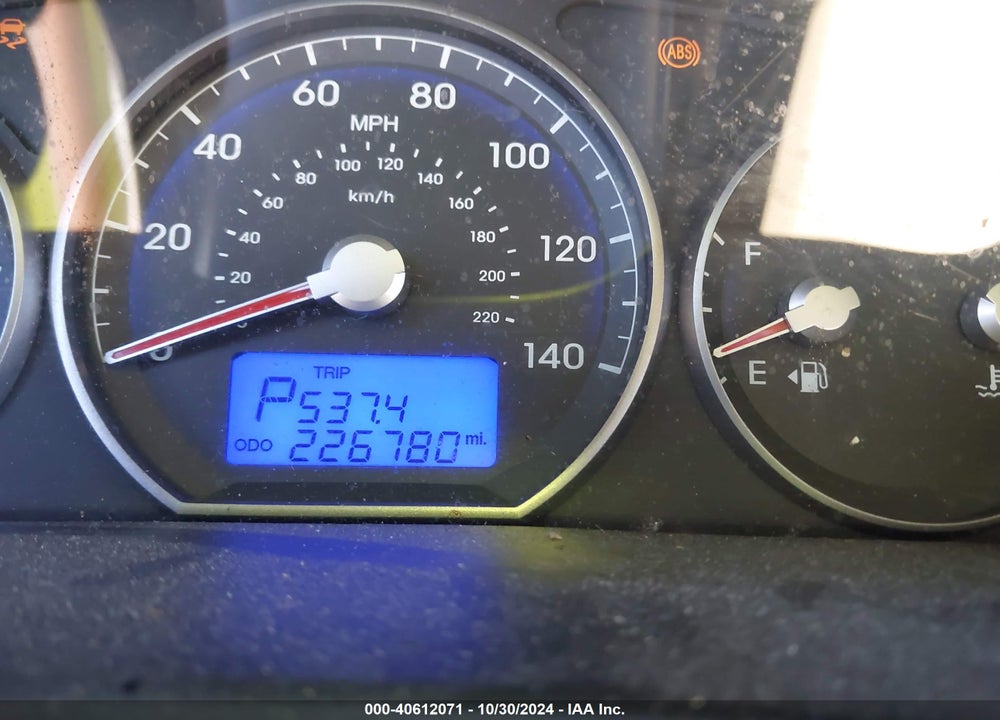 2010 HYUNDAI SANTA FE LIMITED V6 VIN: 5NMSK4AG1AH341656