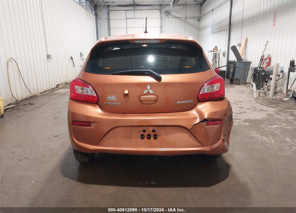 2018 MITSUBISHI MIRAGE ES VIN: ML32A3HJ1JH014905