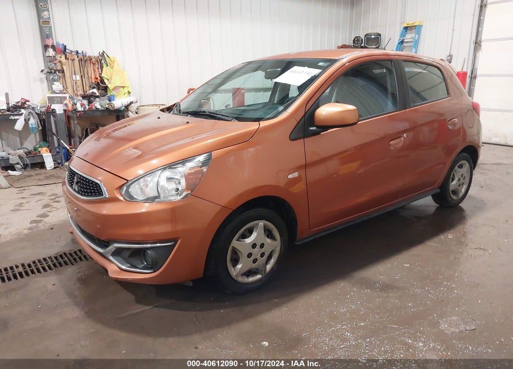 2018 MITSUBISHI MIRAGE ES VIN: ML32A3HJ1JH014905