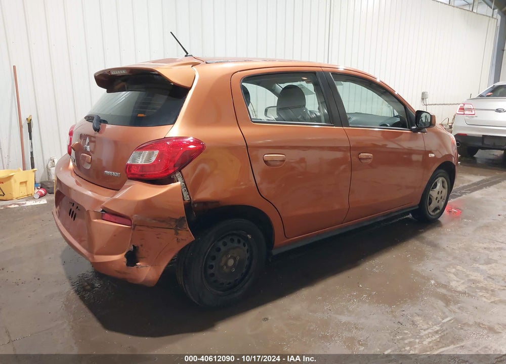 2018 MITSUBISHI MIRAGE ES VIN: ML32A3HJ1JH014905