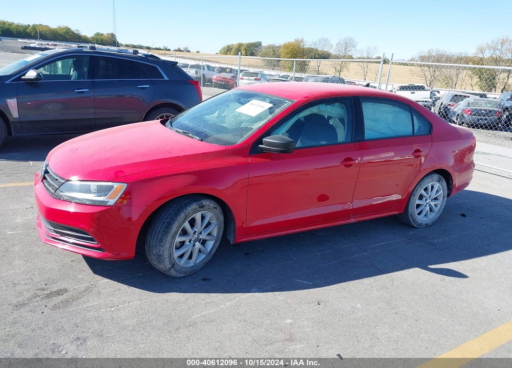 2015 VOLKSWAGEN JETTA 1.8T SE VIN: 3VWD17AJXFM323621