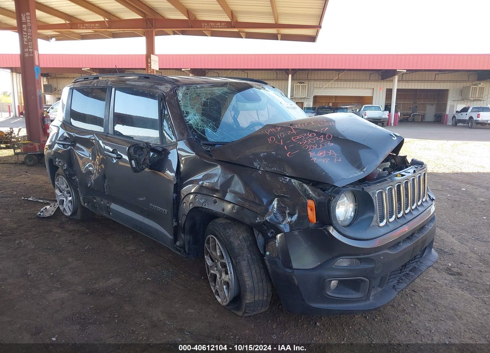 2017 JEEP RENEGADE LATITUDE FWD VIN: ZACCJABB2HPE53637