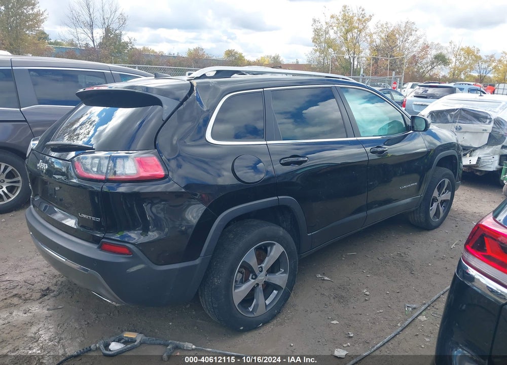 2019 JEEP CHEROKEE LIMITED 4X4 VIN: 1C4PJMDXXKD230604