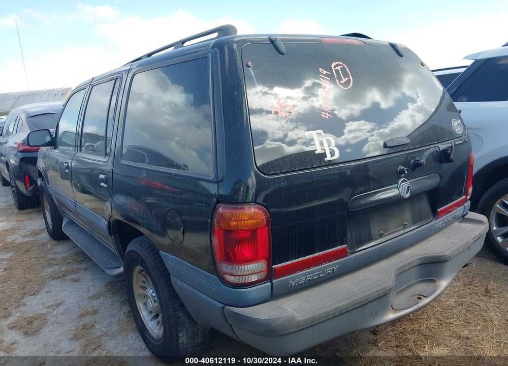 2000 MERCURY MOUNTAINEER VIN: 4M2ZU66P4YUJ44913