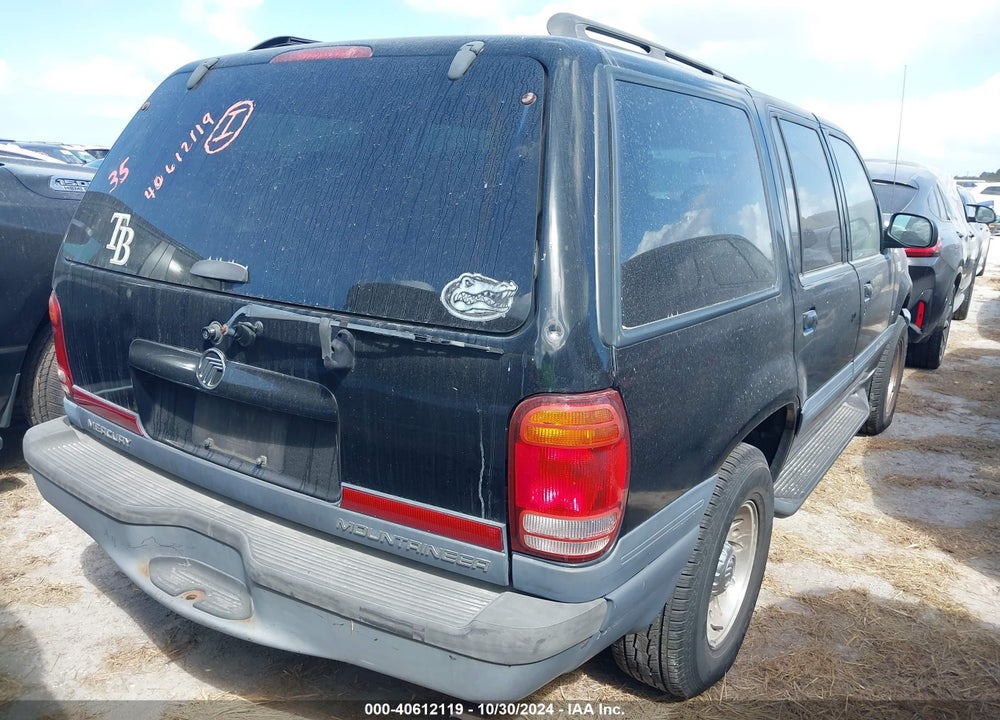 2000 MERCURY MOUNTAINEER VIN: 4M2ZU66P4YUJ44913