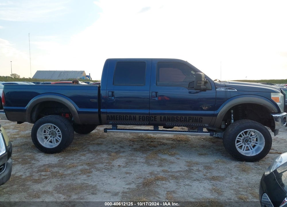 2015 FORD F-250 LARIAT VIN: 1FT7W2BT0FEC30231