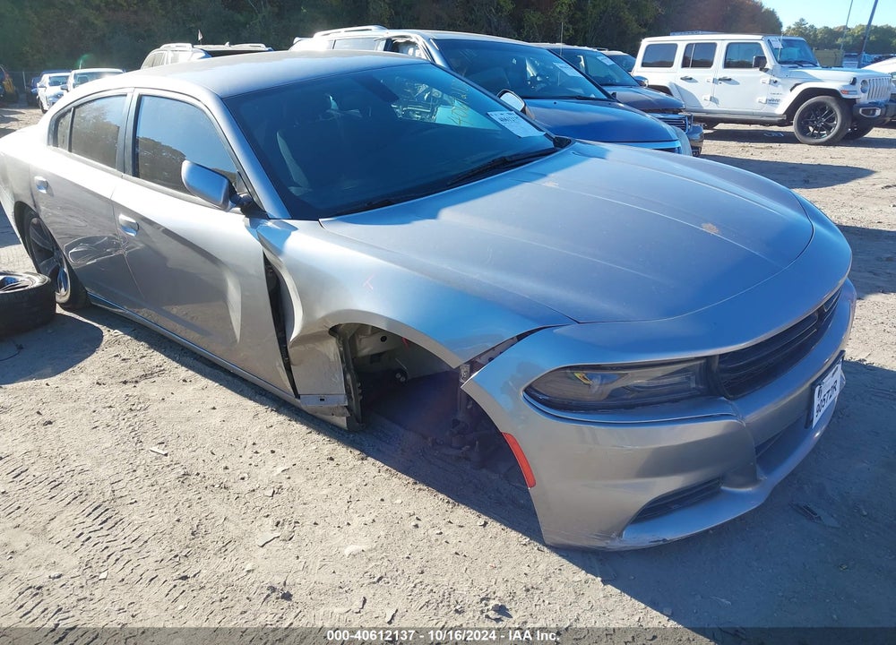 2016 DODGE CHARGER SXT VIN: 2C3CDXHG5GH166519