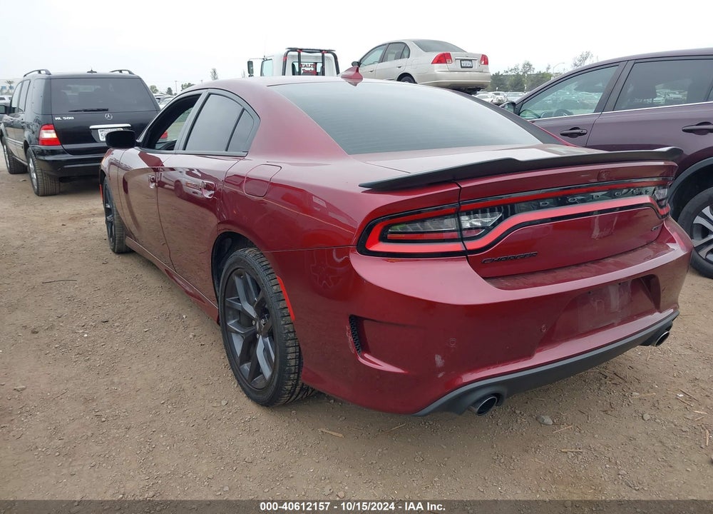 2023 DODGE CHARGER GT VIN: 2C3CDXHG5PH660511