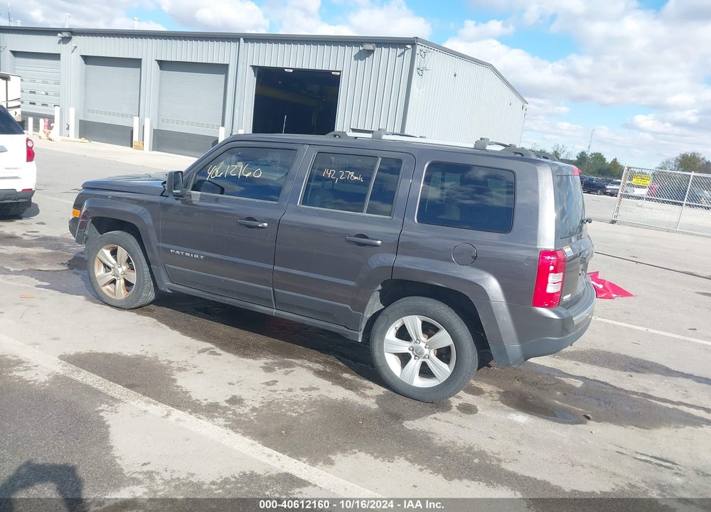 2014 JEEP PATRIOT LIMITED VIN: 1C4NJPCB8ED729517