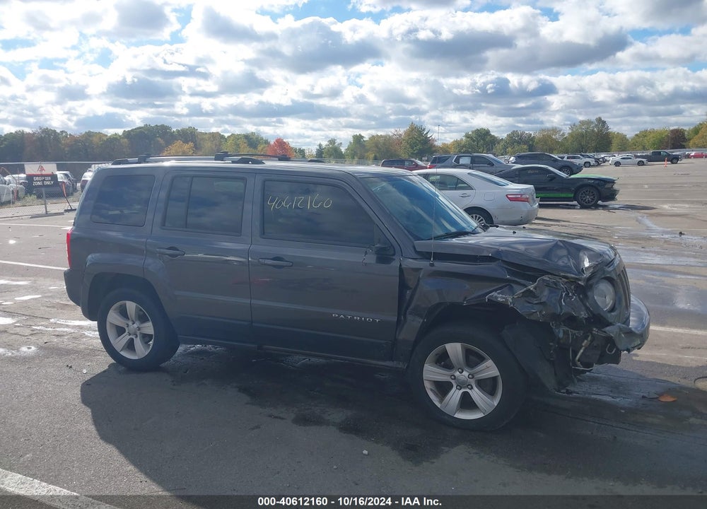 2014 JEEP PATRIOT LIMITED VIN: 1C4NJPCB8ED729517