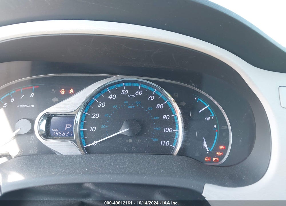 2011 TOYOTA SIENNA XLE V6 VIN: 5TDYK3DC9BS035252