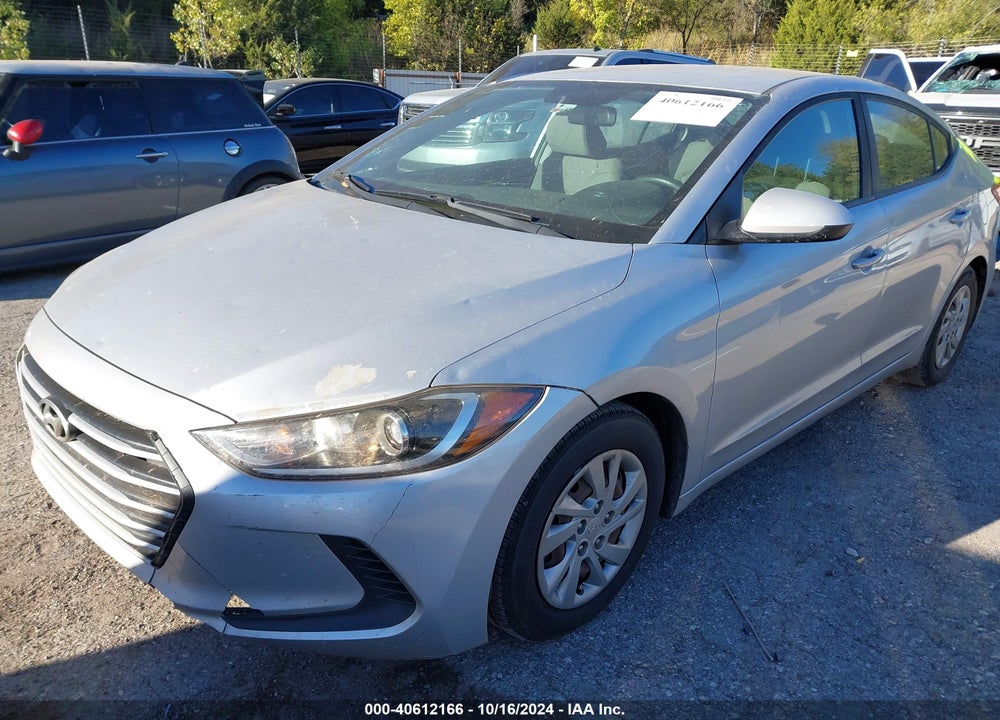 2017 HYUNDAI ELANTRA VIN: KMHD74LF1HU361094