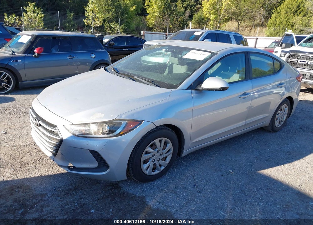 2017 HYUNDAI ELANTRA VIN: KMHD74LF1HU361094