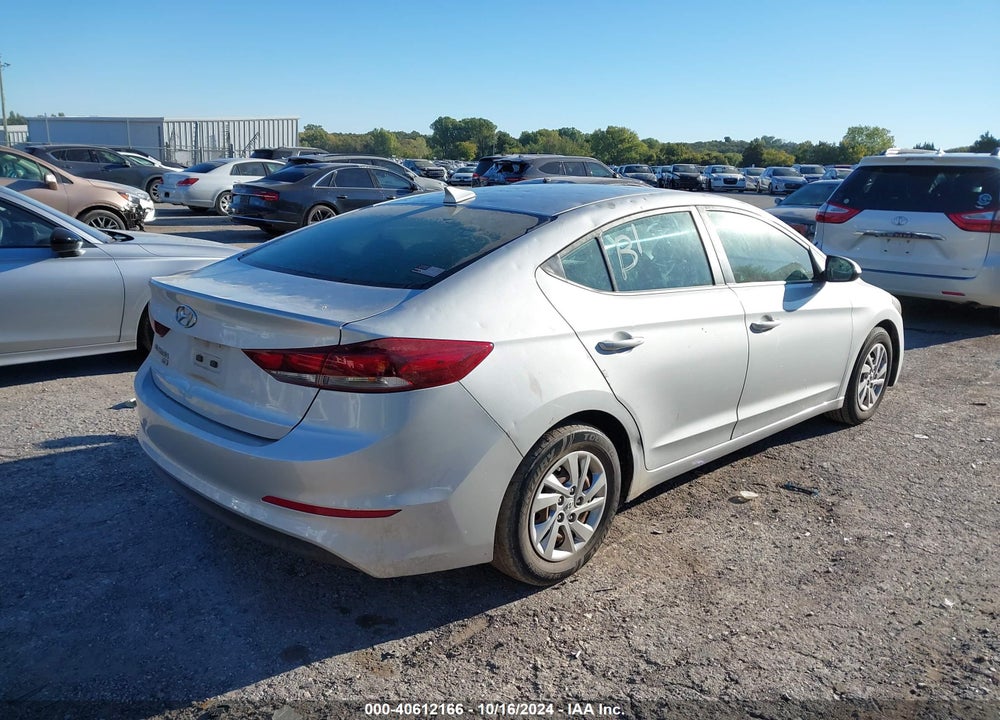 2017 HYUNDAI ELANTRA VIN: KMHD74LF1HU361094