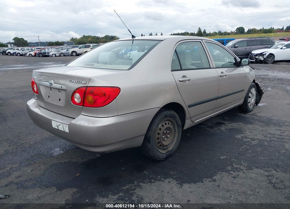 2003 TOYOTA COROLLA CE VIN: 1NXBR32E73Z022708